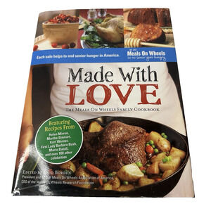 Made with Love: The Meals on Wheels Family Cookbook, by Enid Borden-Hardback